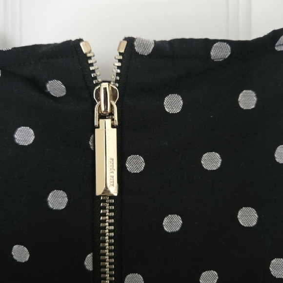 Kate Spade Fiorella polka dot dress sz 4 - Picture 4 of 6